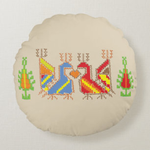 Native art  Geometric Pattern cushion