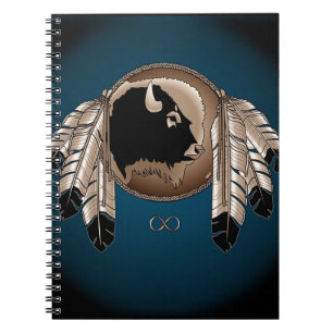 Native Art Notebook Spiritual Animal Metis Book