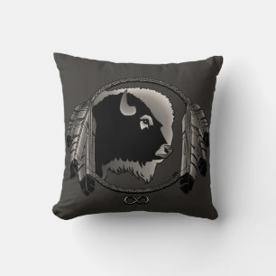 Native Art Pillow Personalised Tribal Throw Pillow