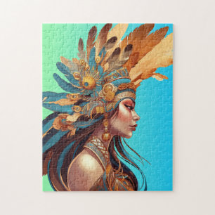 NATIVE BEAUTY #1 JIGSAW PUZZLE