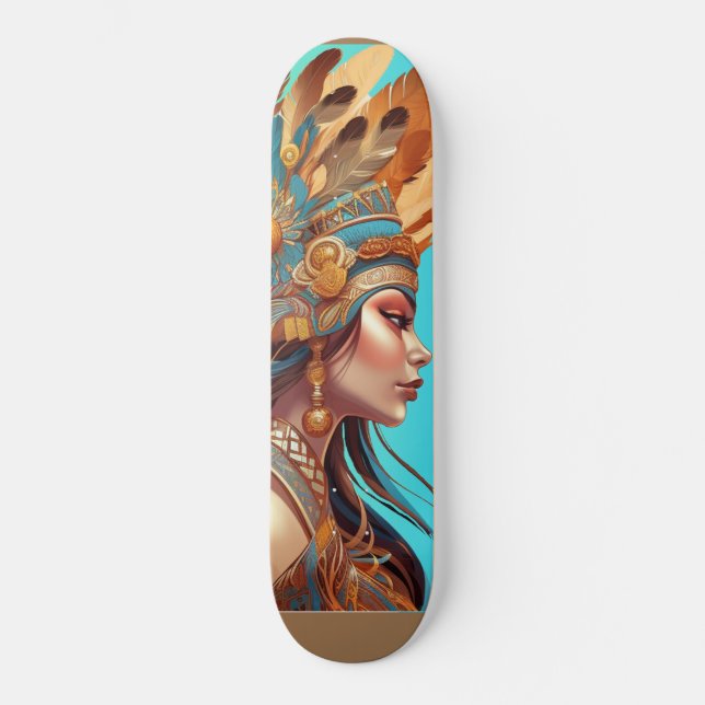 NATIVE BEAUTY #1 SKATEBOARD (Front)