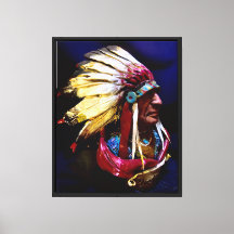 Native Chief "Hunkpapa" tribe
