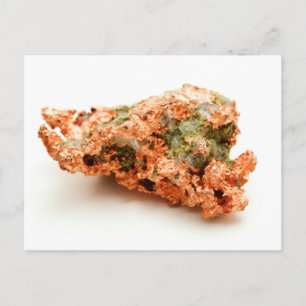 Native copper postcard