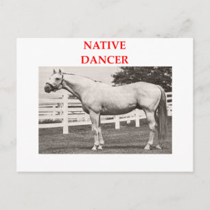 native dancer postcard