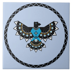 Native Eagle Ceramic Tile