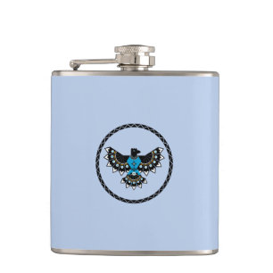 Native Eagle Hip Flask