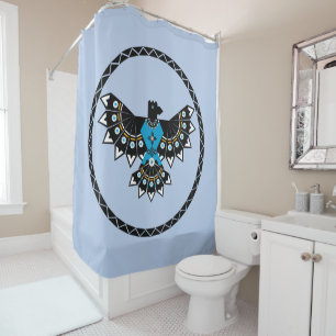 Native Eagle Shower Curtain