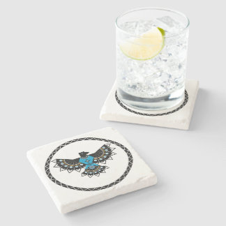 Native Eagle Stone Coaster
