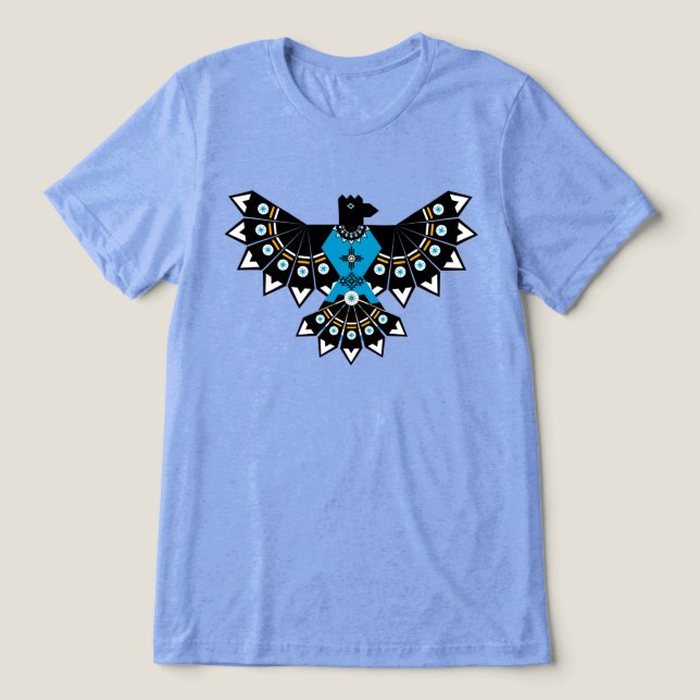 Native Eagle Tri-Blend Shirt (Design Front)