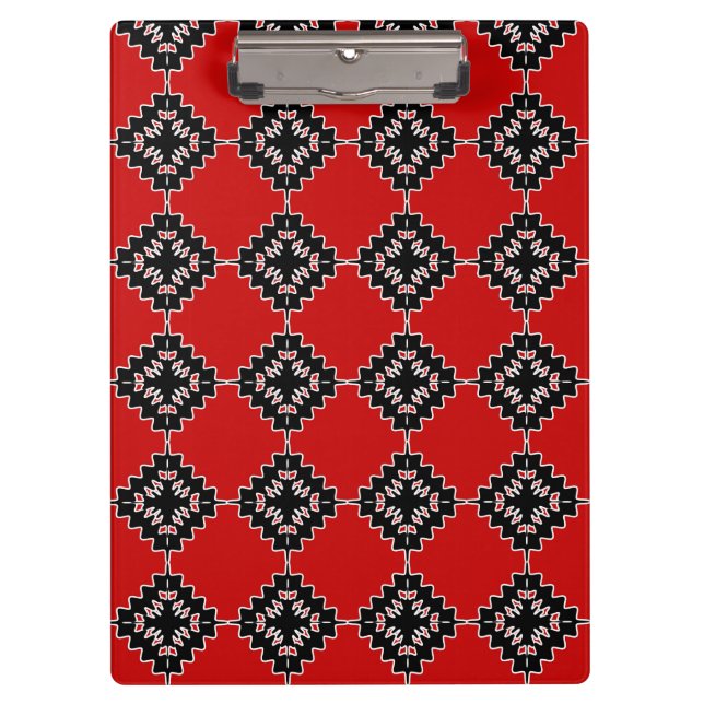 Native ethnic pattern clipboard (Front)