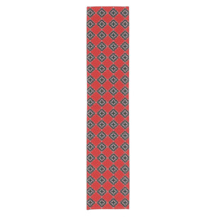Native ethnic pattern short table runner