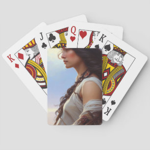 Native Female Playing Cards