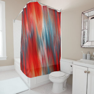 Native Fire Shower Curtain