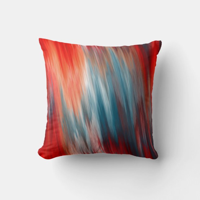 Native Fire Throw Pillow (Front)