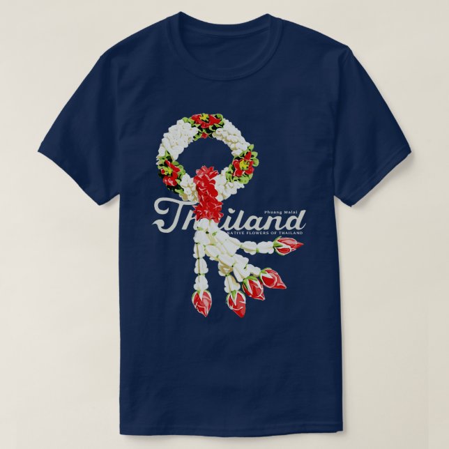 Native Flowers of Thailand T-Shirt (Design Front)