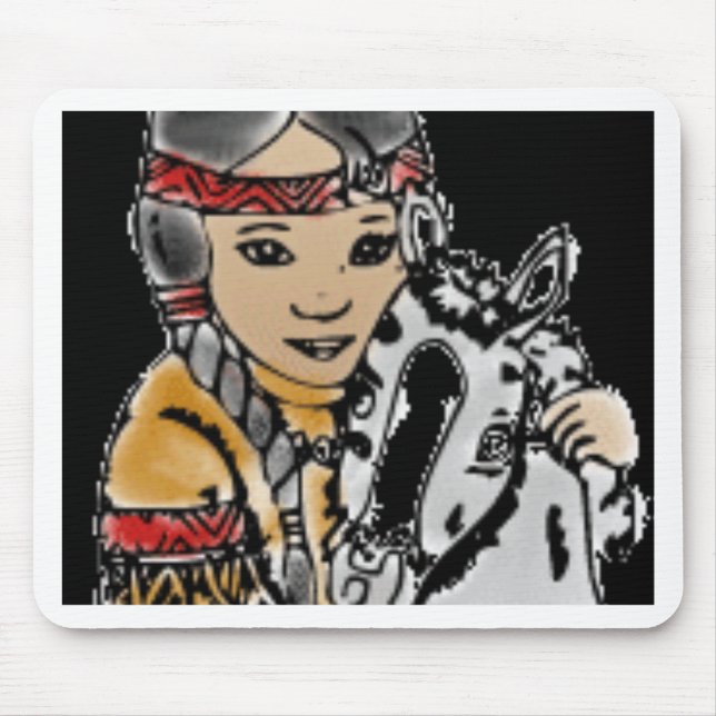 Native Friends Mouse Mat (Front)