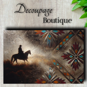 Native Frontier Decoupage Tissue Paper