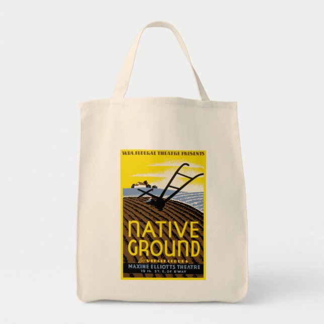 Native Ground Tote Bag (Front)
