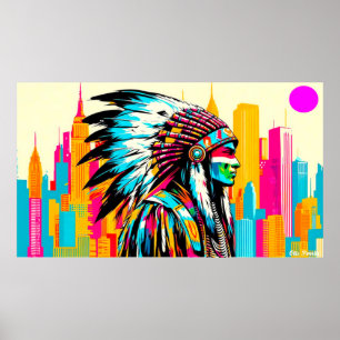 NATIVE HERITAGE MONTH-WARRIORS 15 POSTER