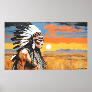 NATIVE HERITAGE MONTH-WARRIORS 5 POSTER