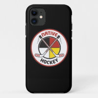 Native Hockey Phone Case