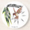Native hummingbird totem style coaster