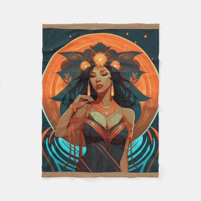 NATIVE INSPIRATION #2 FLEECE BLANKET (Front)