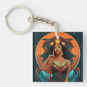 NATIVE INSPIRATION #2 KEY RING