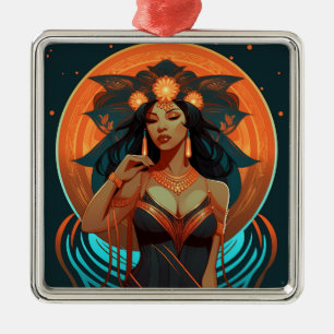 NATIVE INSPIRATION #2 METAL TREE DECORATION