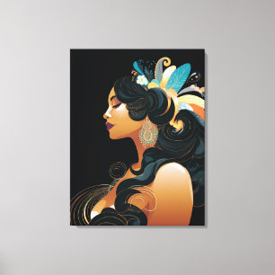 NATIVE INSPIRATION #3 CANVAS PRINT