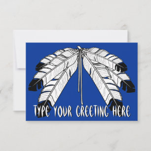 Native Invitations Personalised Native Art Cards