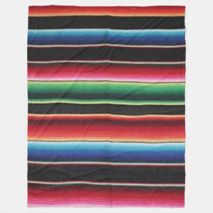 NATIVE MEXICAN (Simulated) Fleece Blankets
