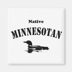 Native Minnesotan Magnet