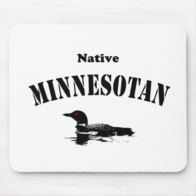 Native Minnesotan Mouse Mat (Front)