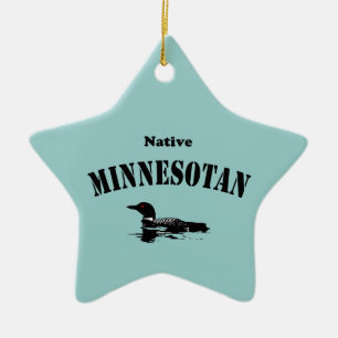 Native Minnesotan Ornament
