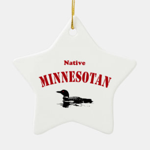 Native Minnesotan Ornament