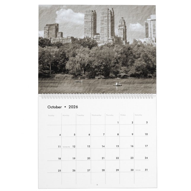 Native New Yorker  2025 Calendar (Oct 2026)