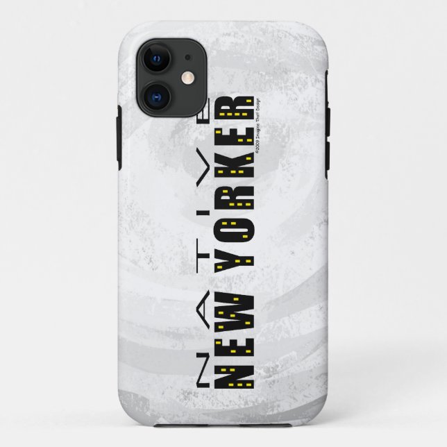Native New Yorker black Case-Mate iPhone Case (Back)