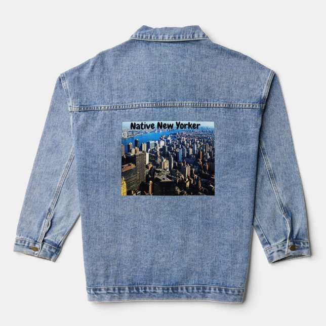 NATIVE NEW YORKER  DENIM JACKET (Back)