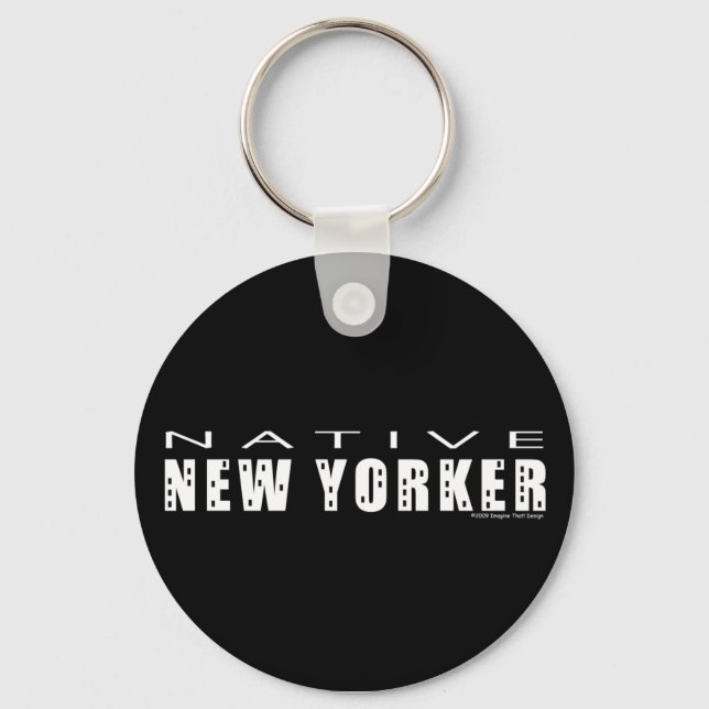 Native New Yorker Key Chain (Front)