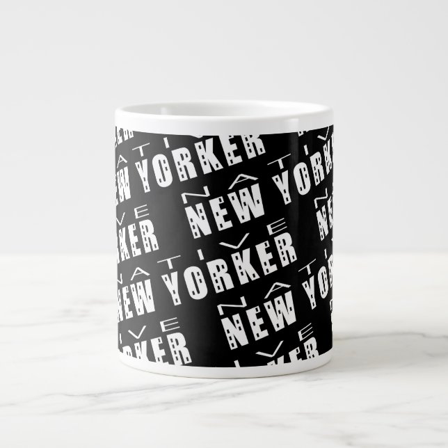 Native New Yorker Large Coffee Mug (Front)
