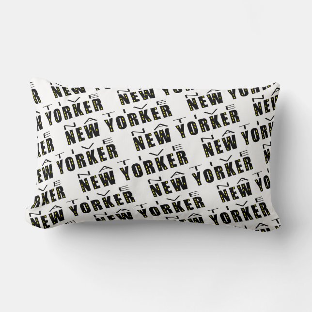 Native New Yorker Lumbar Cushion (Front)