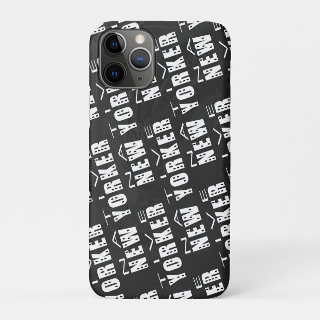 Native New Yorker Pattern Case-Mate iPhone Case (Back)