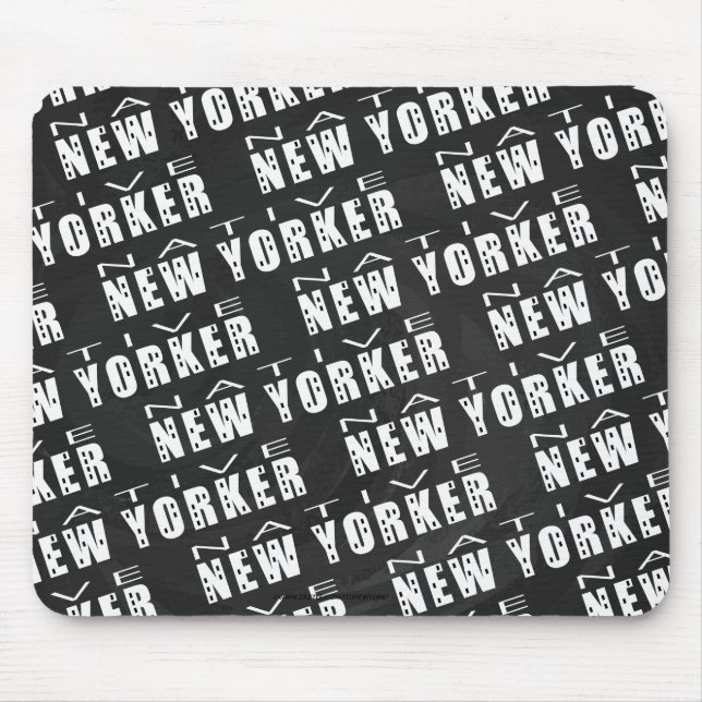 Native New Yorker Pattern Mouse Mat (Front)