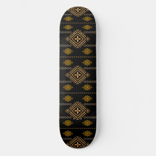 Native Pattern Boho Culture Ethnic Design Skateboard