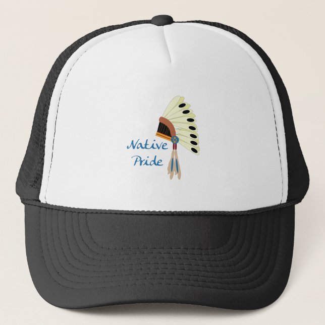 Native Pride Trucker Hat (Front)