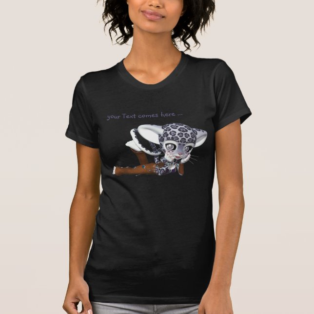 Native Snow Leopard T-Shirt (Front)