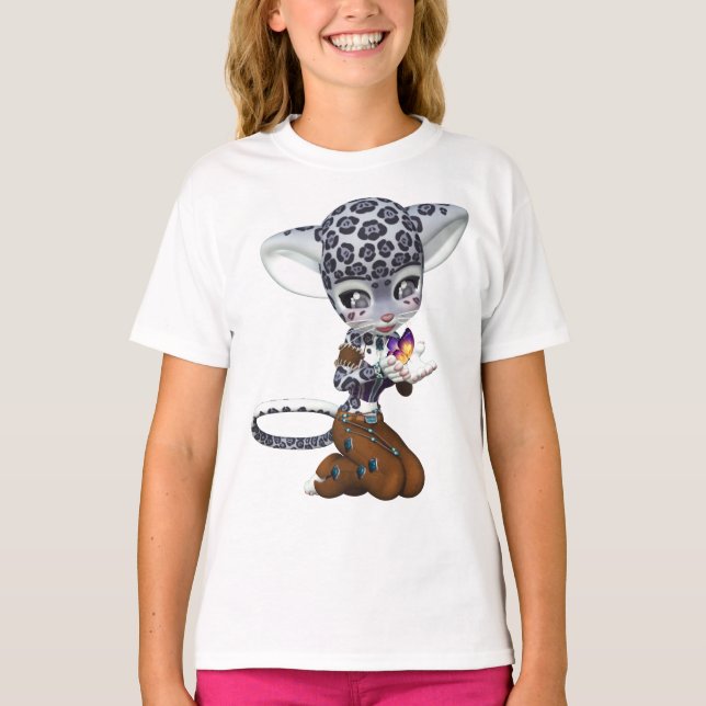 Native Snow Leopard T-Shirt (Front)