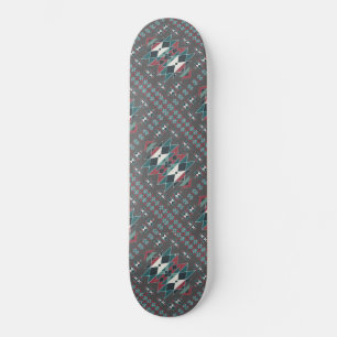 Native Southwestern Triangle Pattern Skateboard