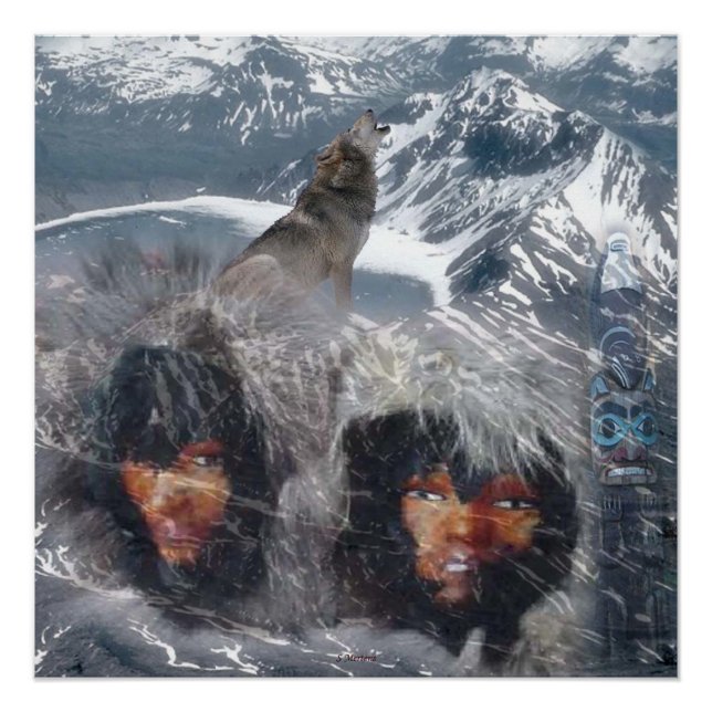 Native Spirit in Alaska Value Poster (Front)
